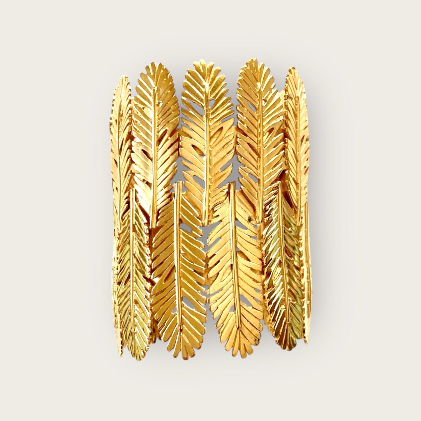 Vintage feather bracelet 80’