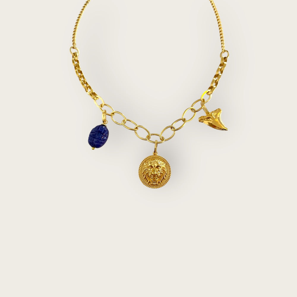 Necklace with pendants