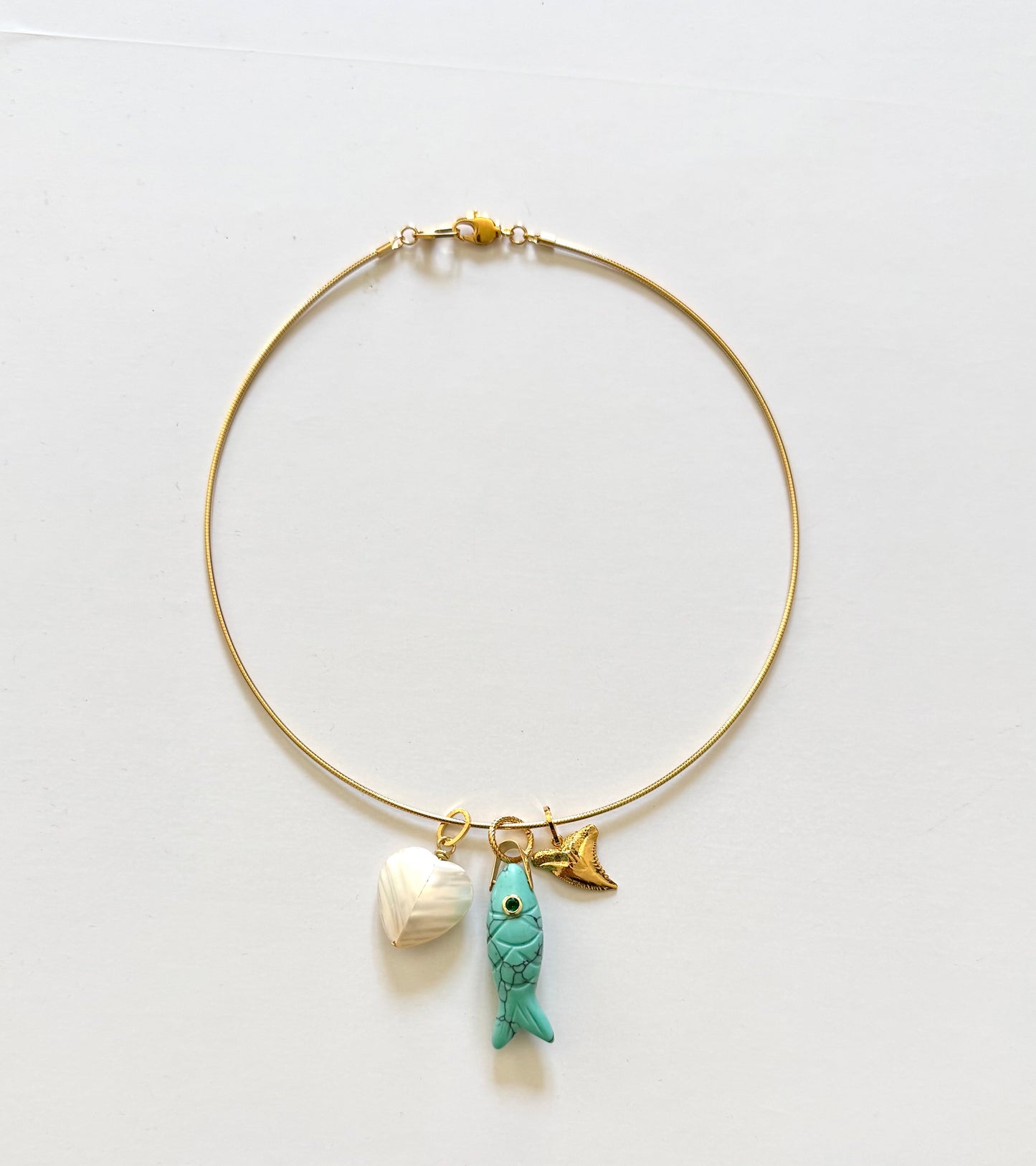 Necklace with pendants