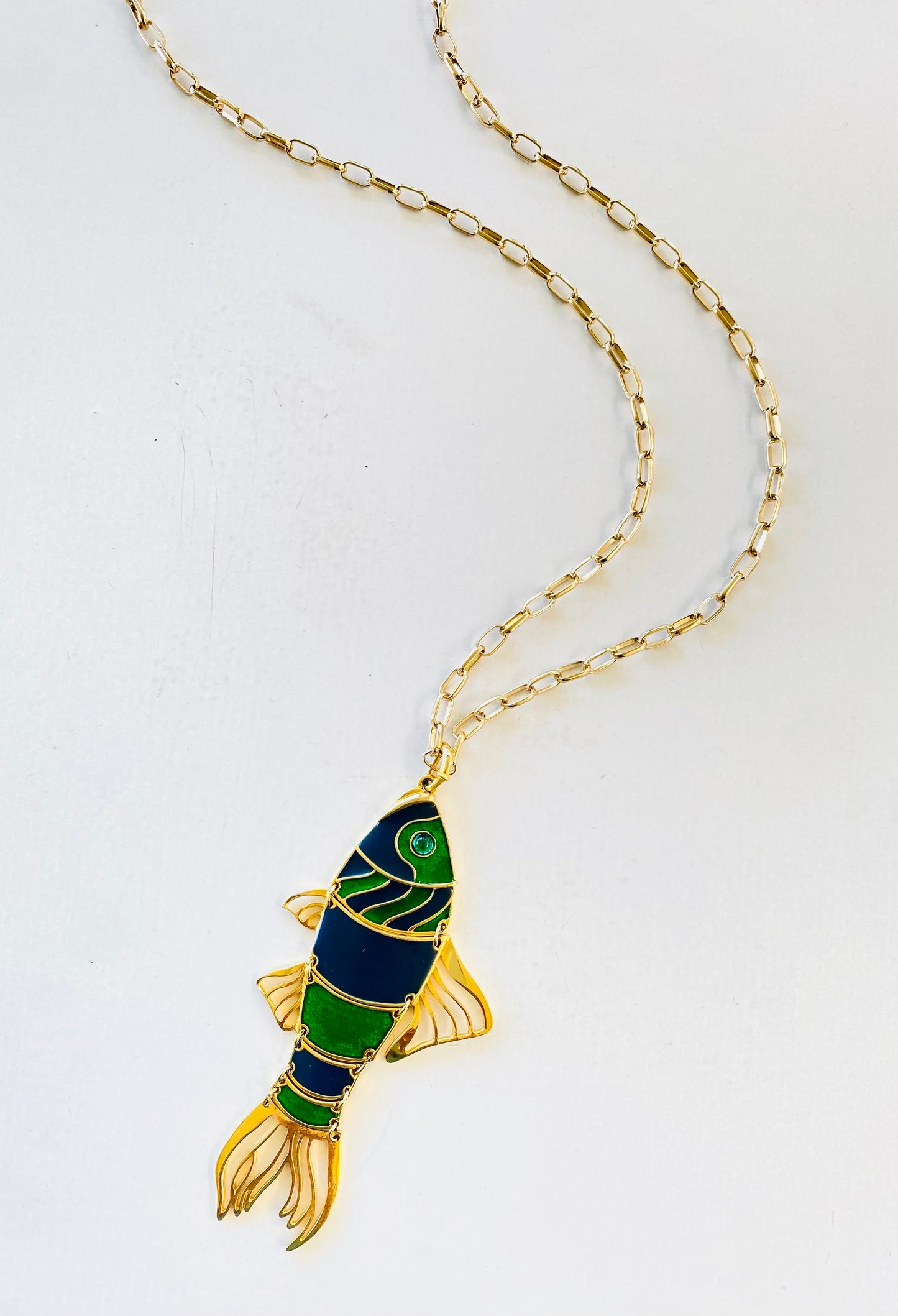 Preloved Fish necklace