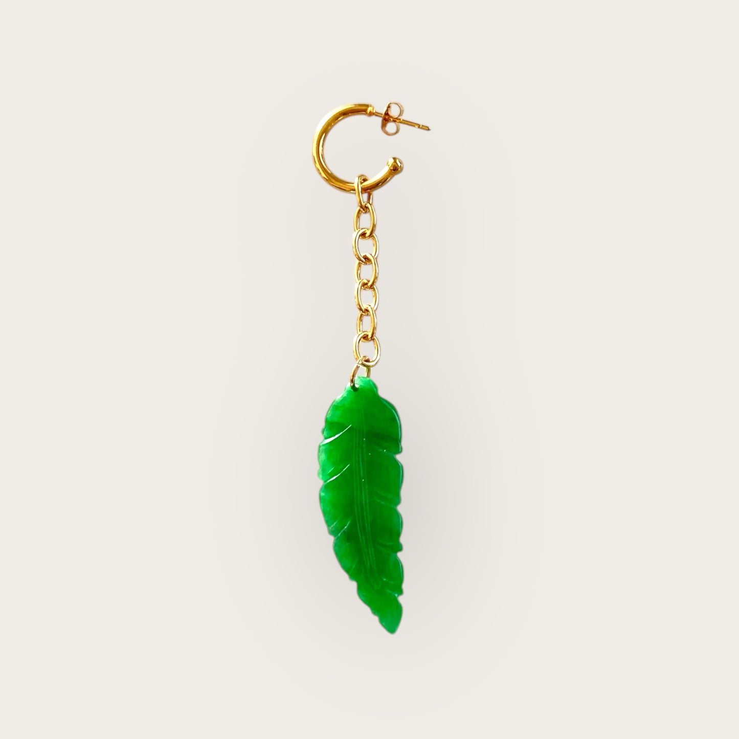 Green Jade feather