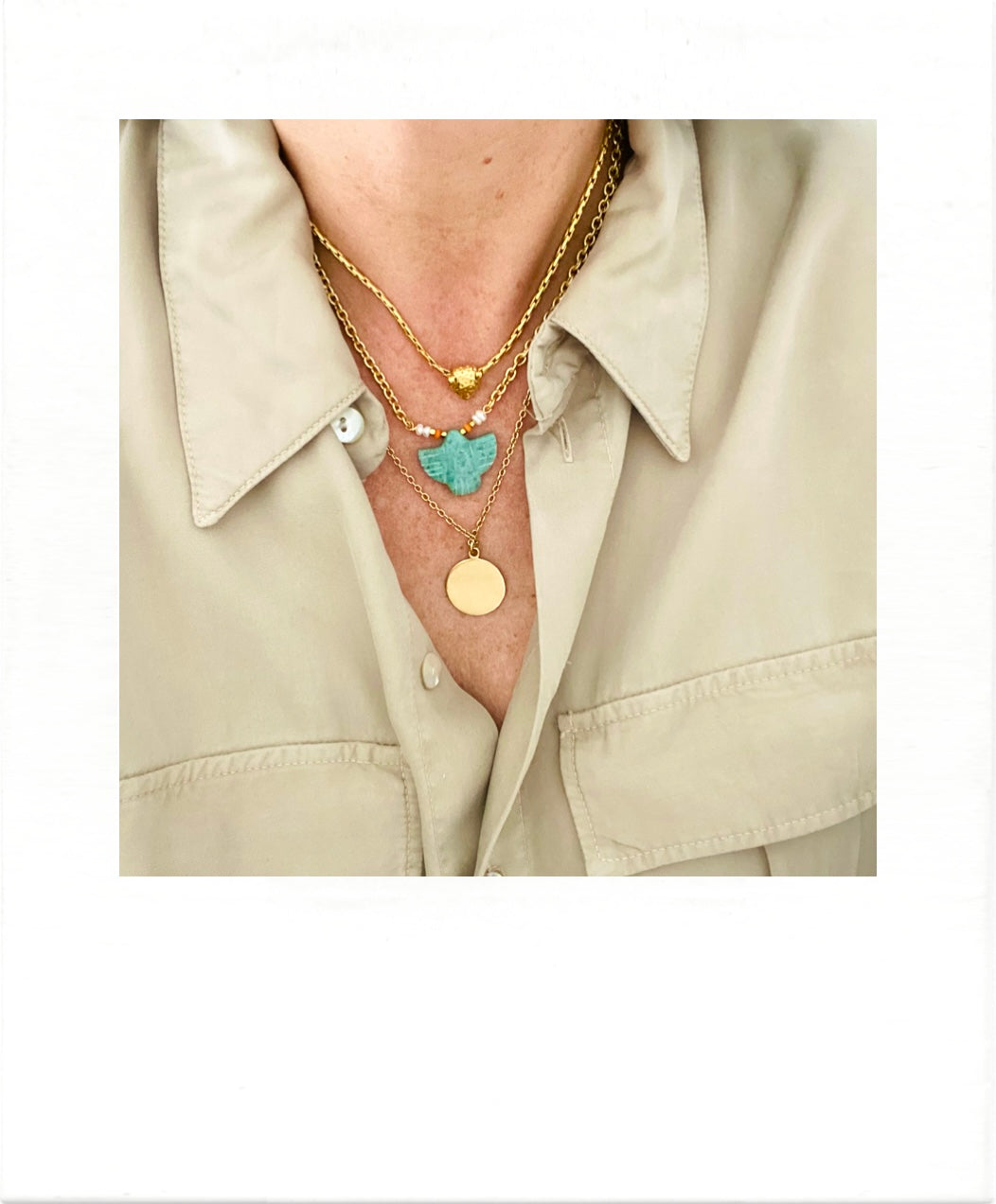 Necklace with Bird