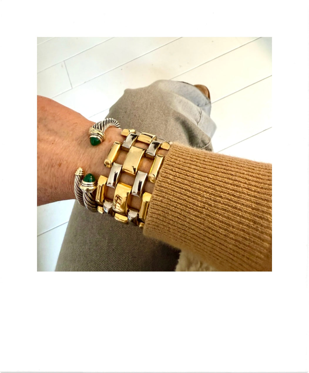 Sublime heavy Vintage 80’ bracelet