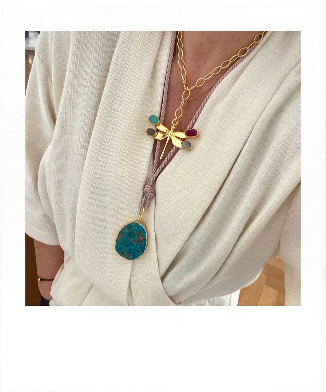 Dragonfly necklace