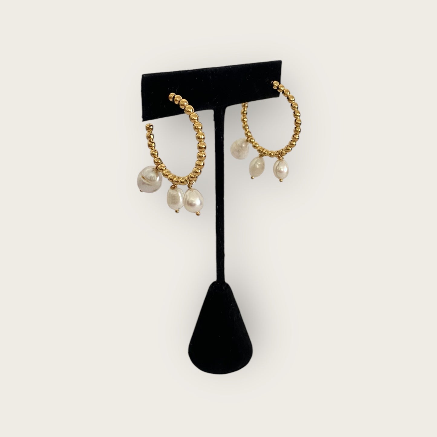 Pearl hoops