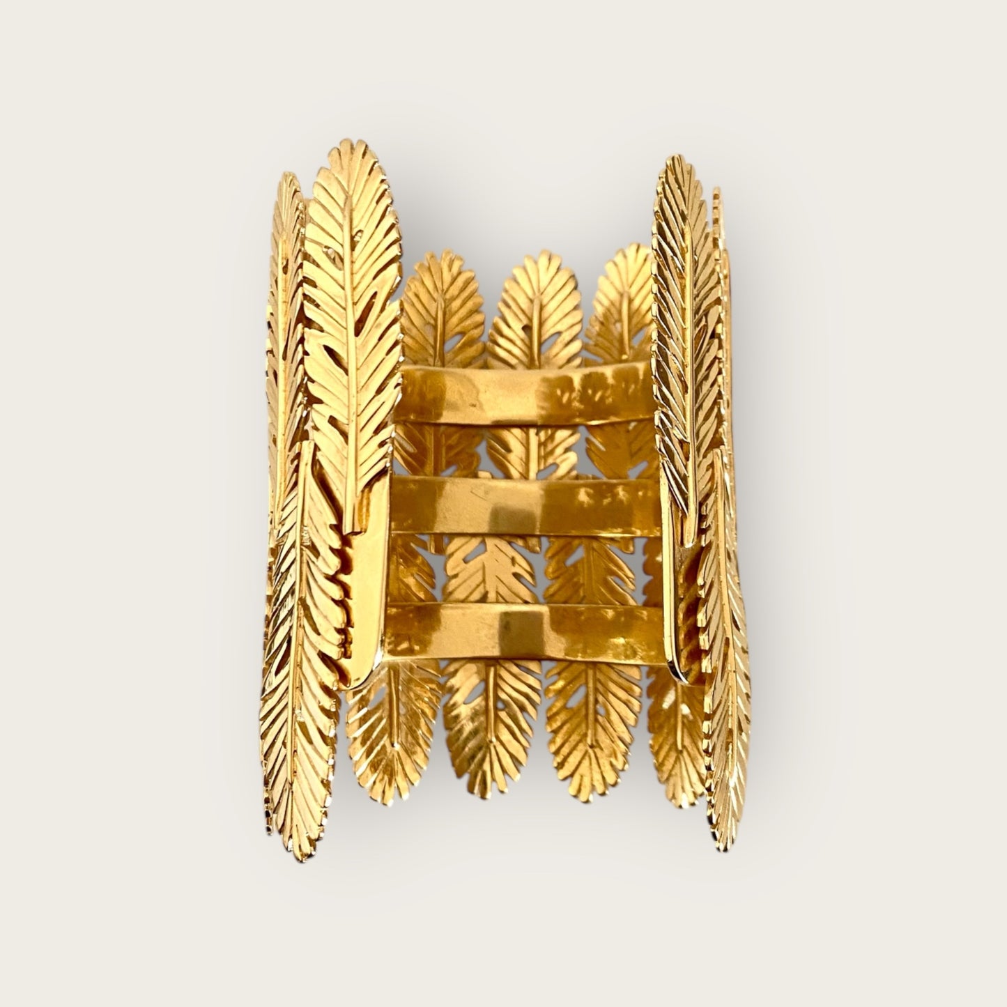 Vintage feather bracelet 80’