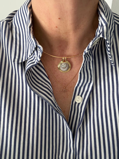 Ras du cou necklace with pendant