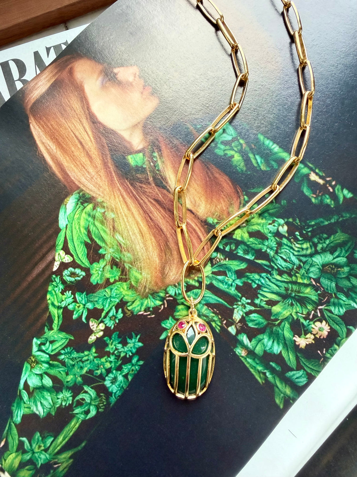 Scarabee in Aventurine