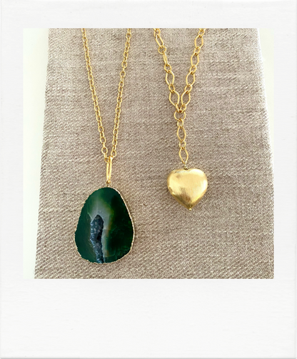 Necklace with big Heart