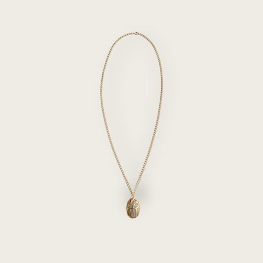 Moonstone scarabee necklace