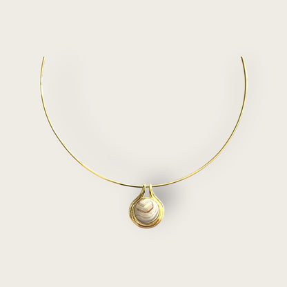 Ras du cou necklace with pendant