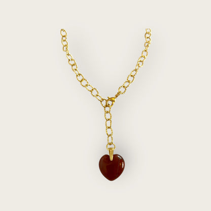 Necklace with Heart in Carnell