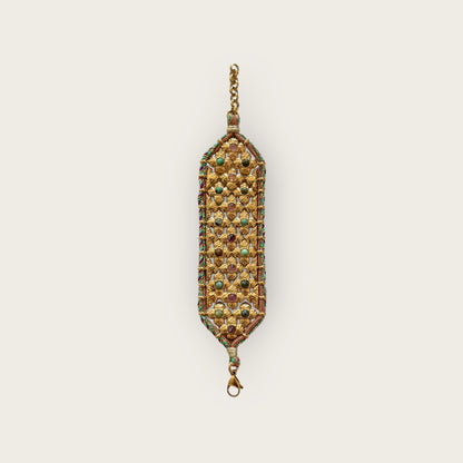 Bohemian bracelet with gemstones