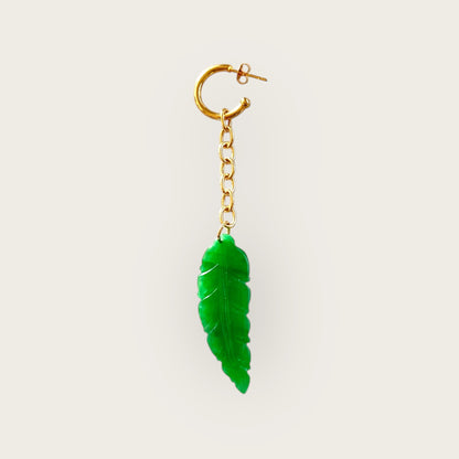 Green Jade feather