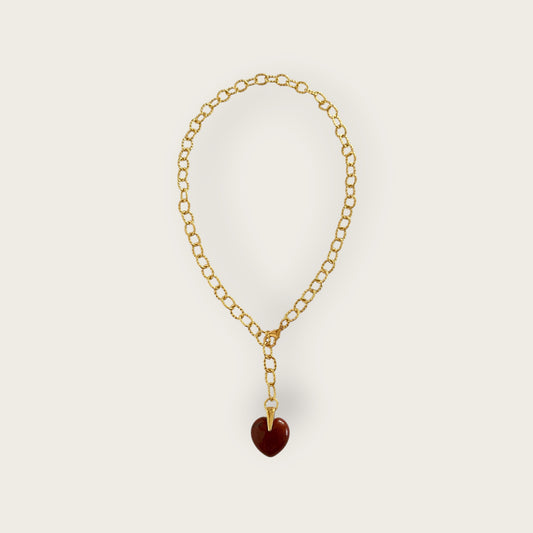 Necklace with Heart in Carnell