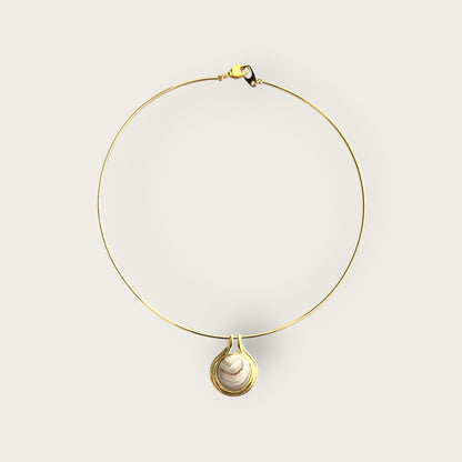 Ras du cou necklace with pendant