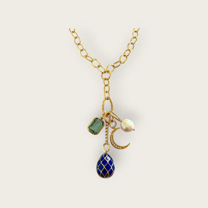 Necklace with pendants