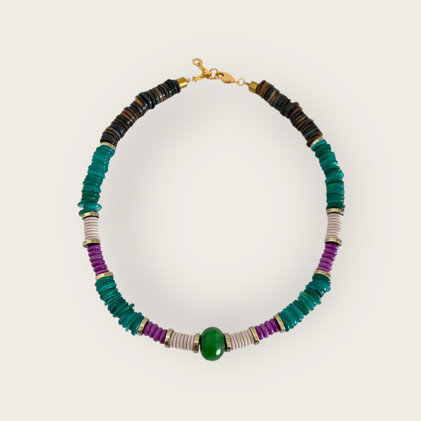 Grigri with Agate and Shell
