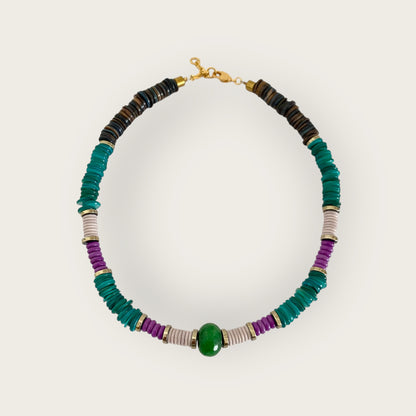 Grigri with Agate and Shell