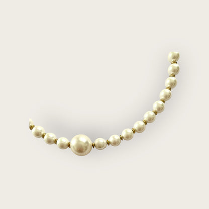 Ras du cou in shell pearl