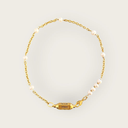 Ras du cou necklace with locker