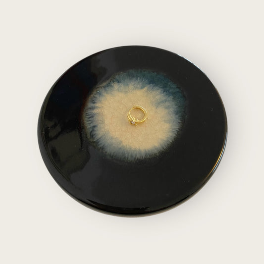 Small single hoop with star