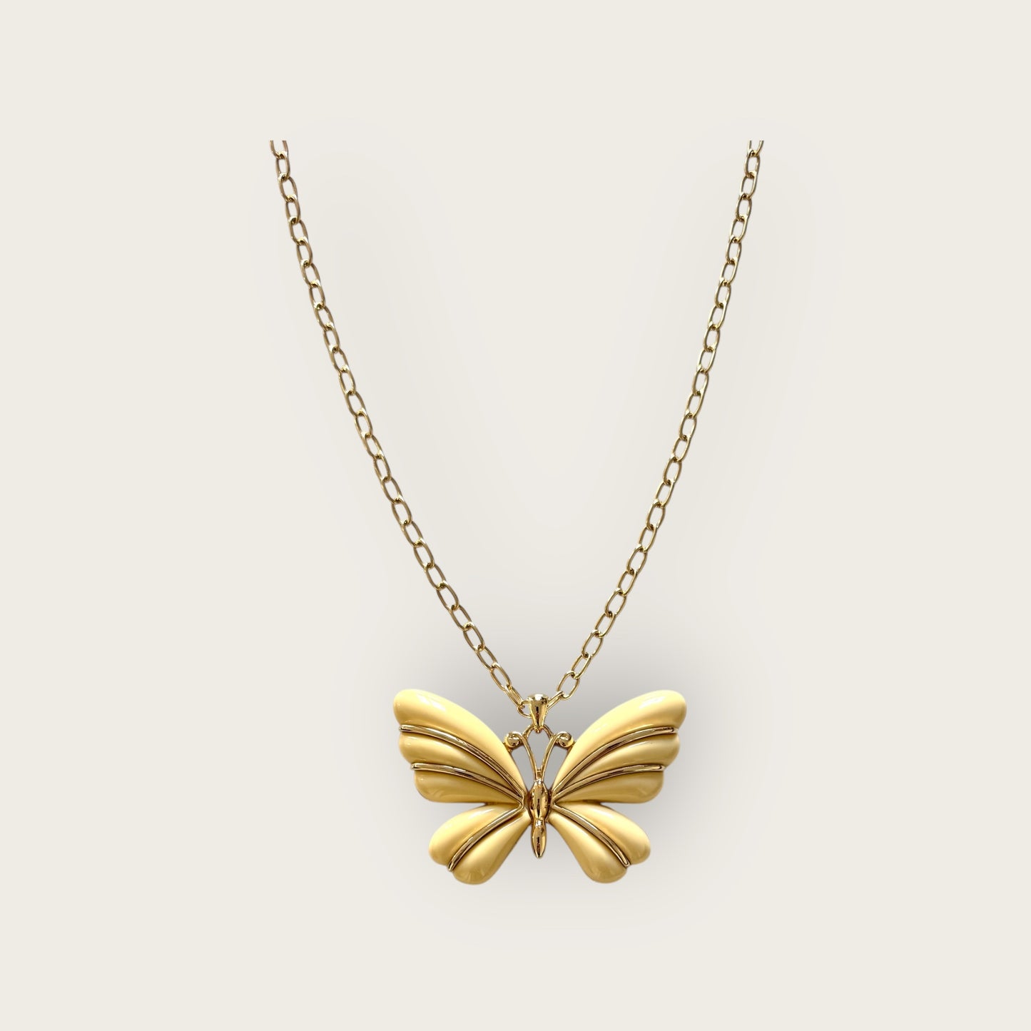 Vintage 80’ Butterfly necklace