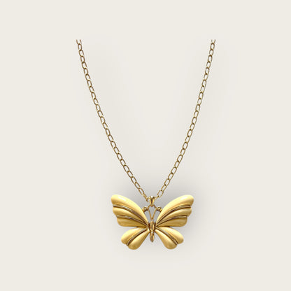 Vintage 80’ Butterfly necklace