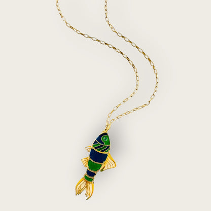 Preloved Fish necklace