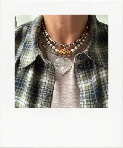 Ras du cou necklace with pendant
