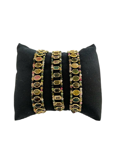 Bracelet with gemstones