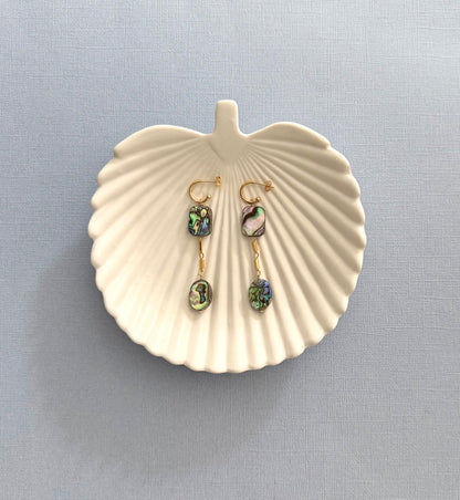 Earrings with Abalone shell
