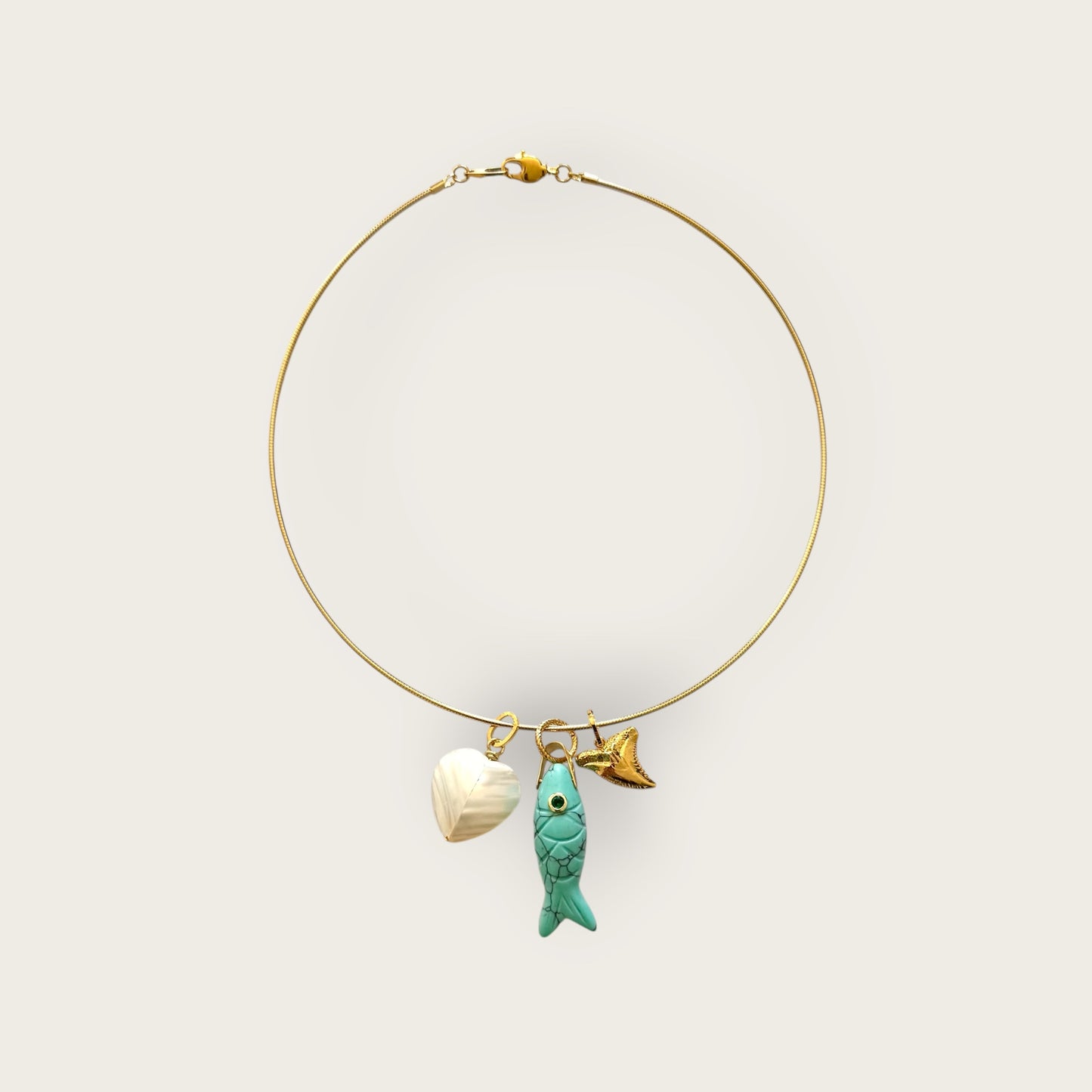 Necklace with pendants