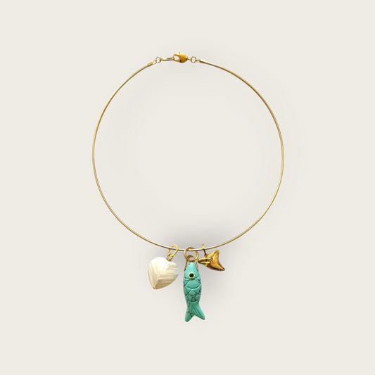 Necklace with pendants