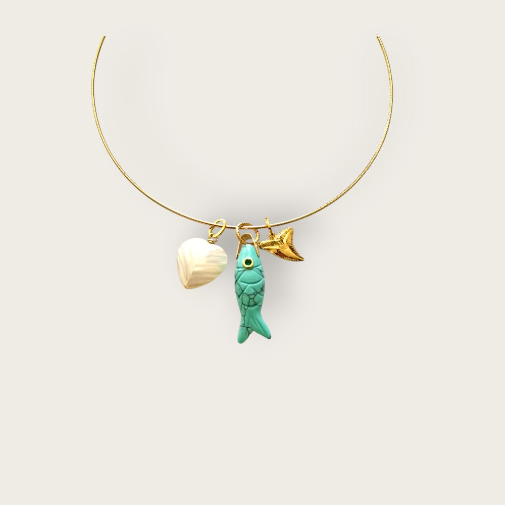 Necklace with pendants