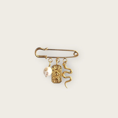Pin with pendants