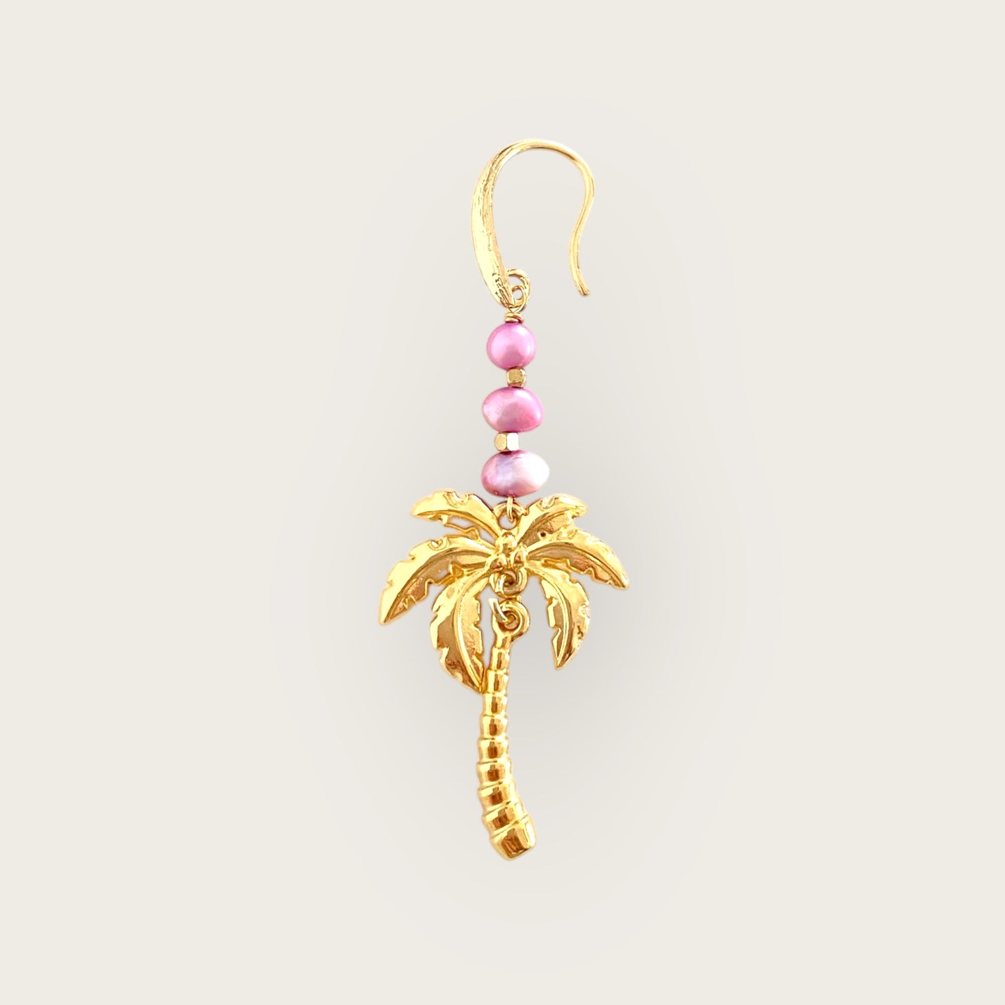 Single Palmtree earring