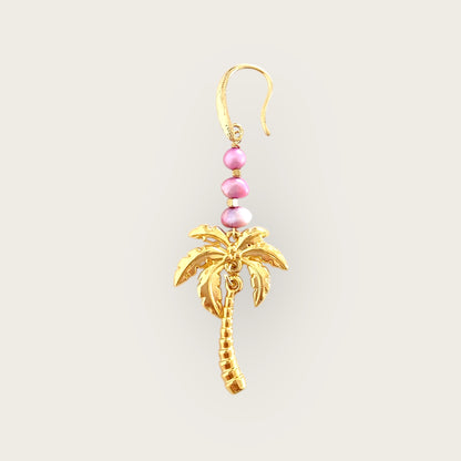 Single Palmtree earring