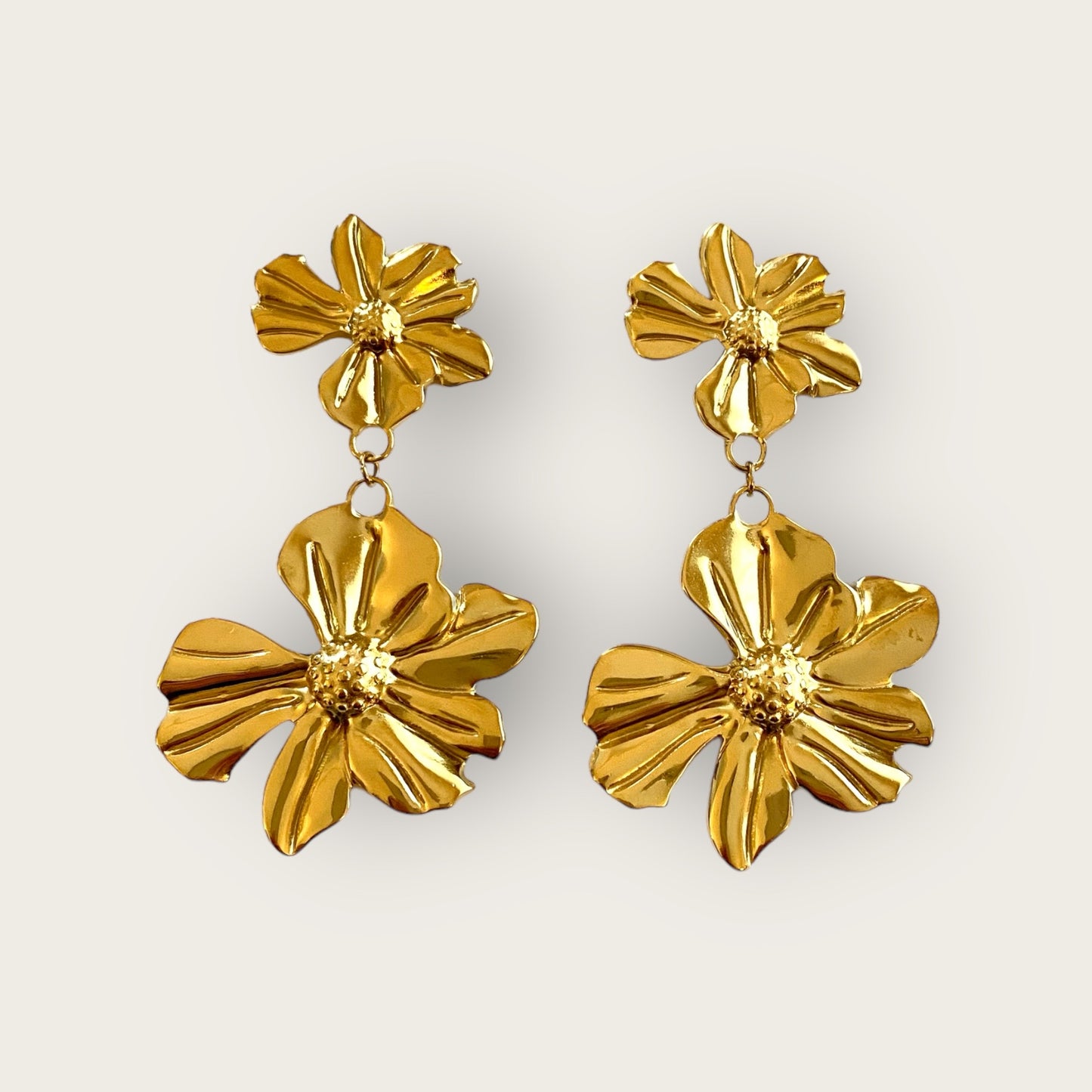 Flower earrings