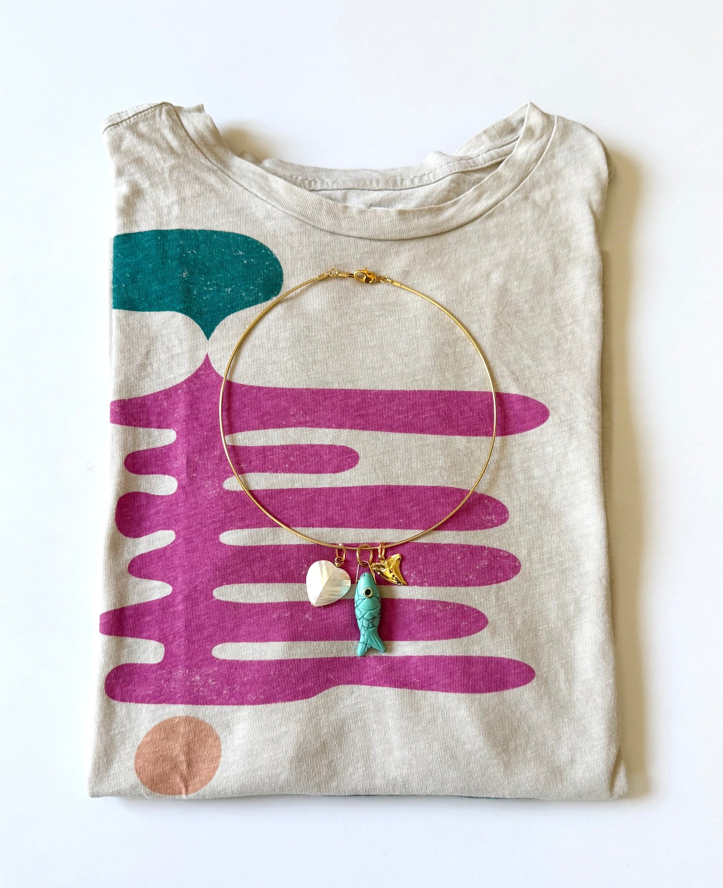 Necklace with pendants