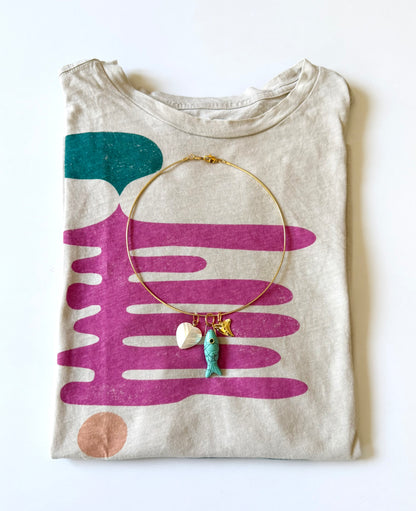 Necklace with pendants