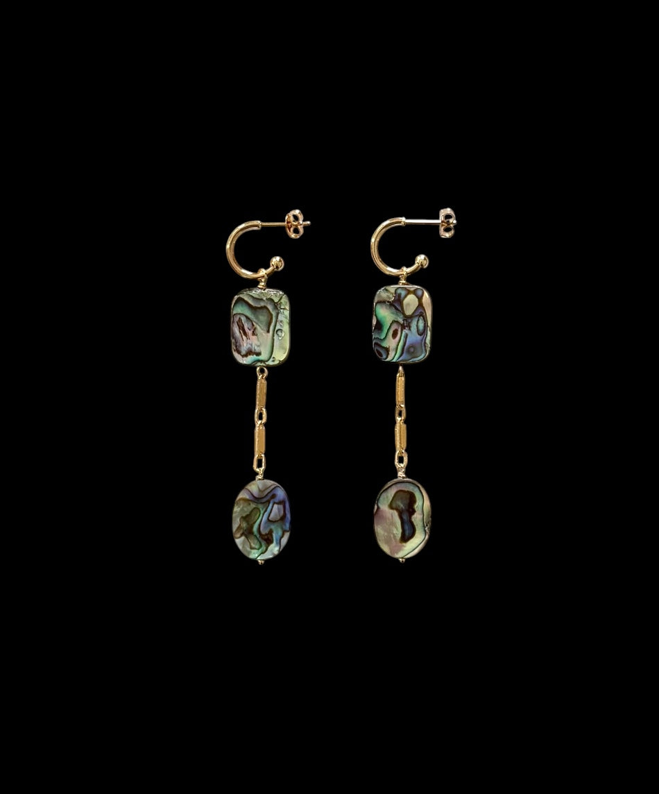 Earrings with Abalone shell