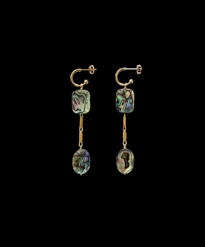 Earrings with Abalone shell