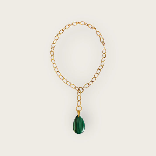 Malachite necklace