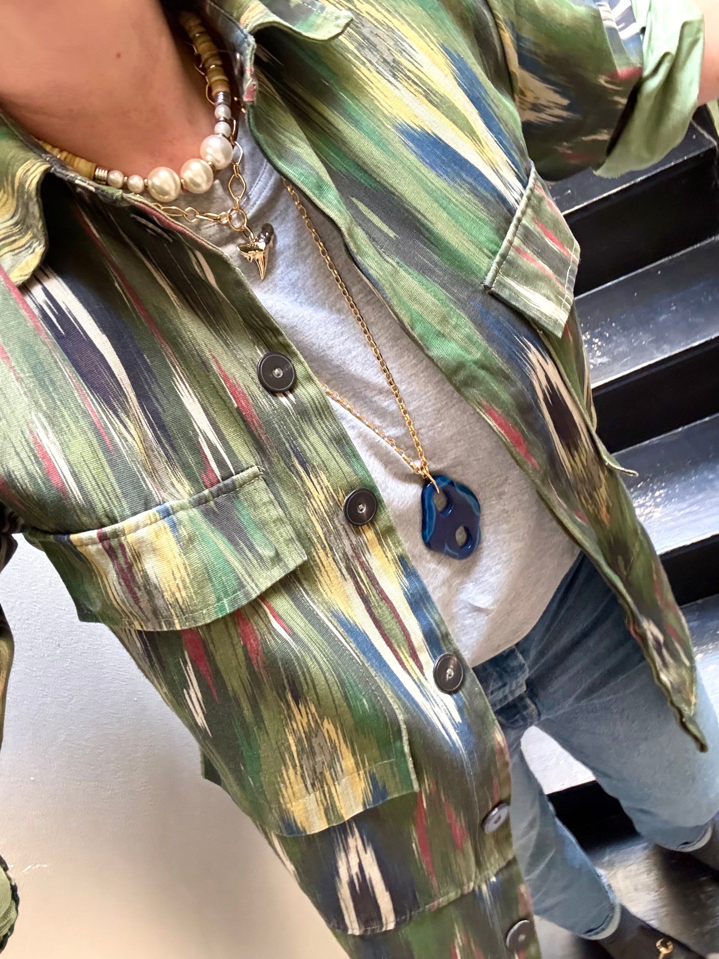 Necklace with tooth