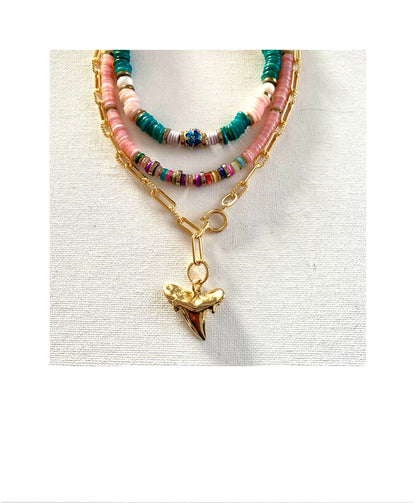Grigri with Agate and Shell