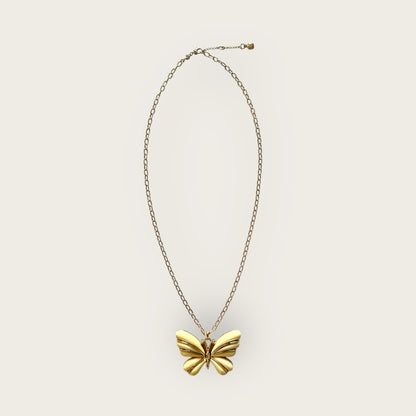 Vintage 80’ Butterfly necklace