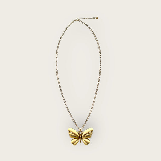 Vintage 80’ Butterfly necklace