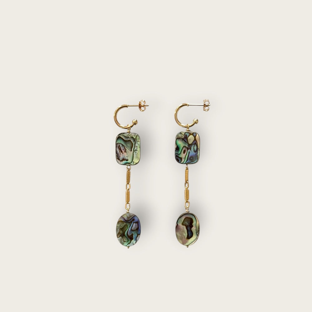 Earrings with Abalone shell